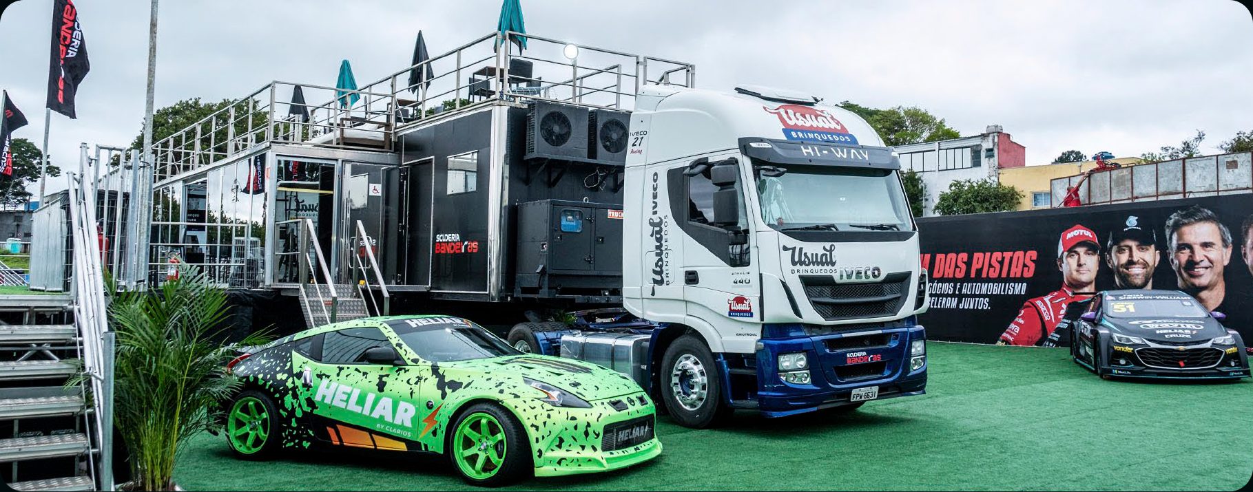 Truck Lounge da Scuderia Bandeiras